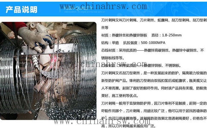 刀片刺繩分類 刀片刺繩分類